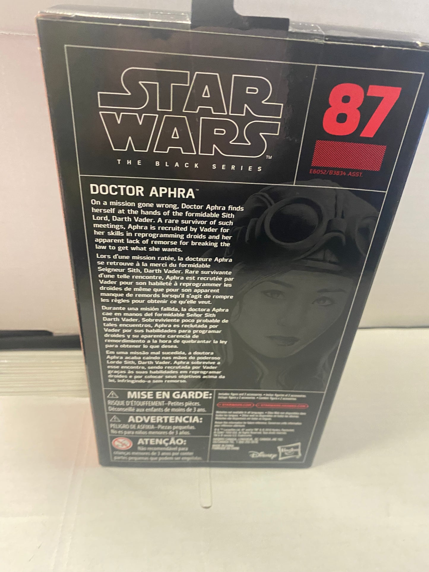 HASBRO STAR WARS THE BLACK SERIES DOCTOR APHRA (2018)