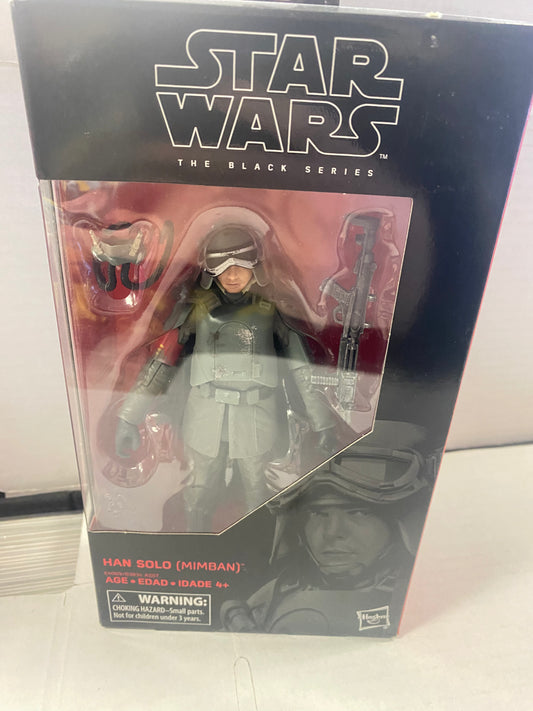 HASBRO STAR WARS THE BLACK SERIES HAN SOLO MIMBAN (2018)