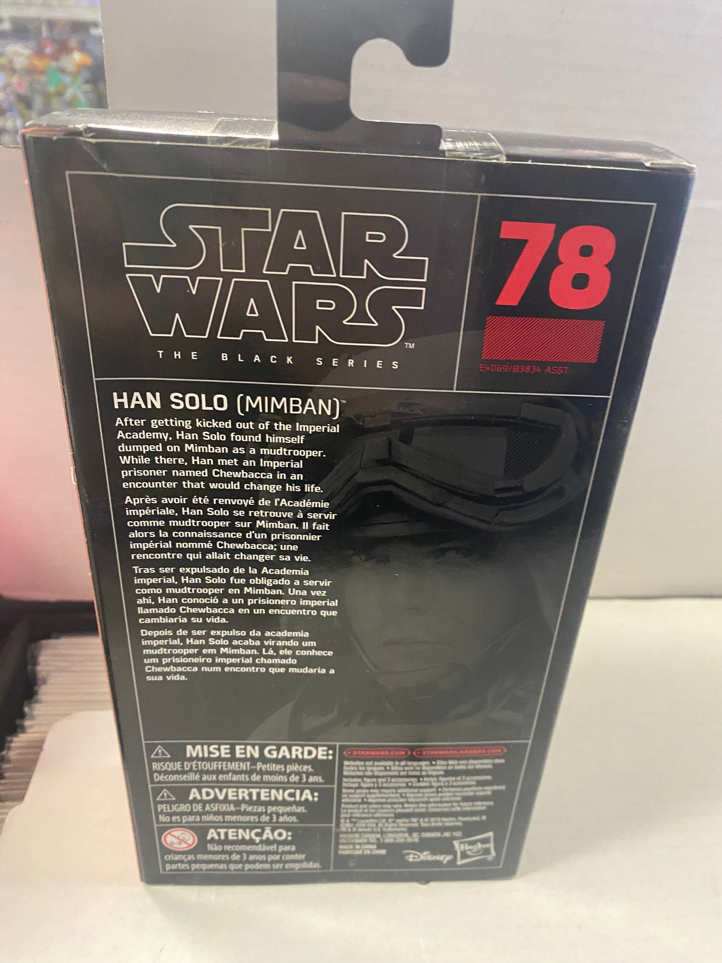 HASBRO STAR WARS THE BLACK SERIES HAN SOLO MIMBAN (2018)