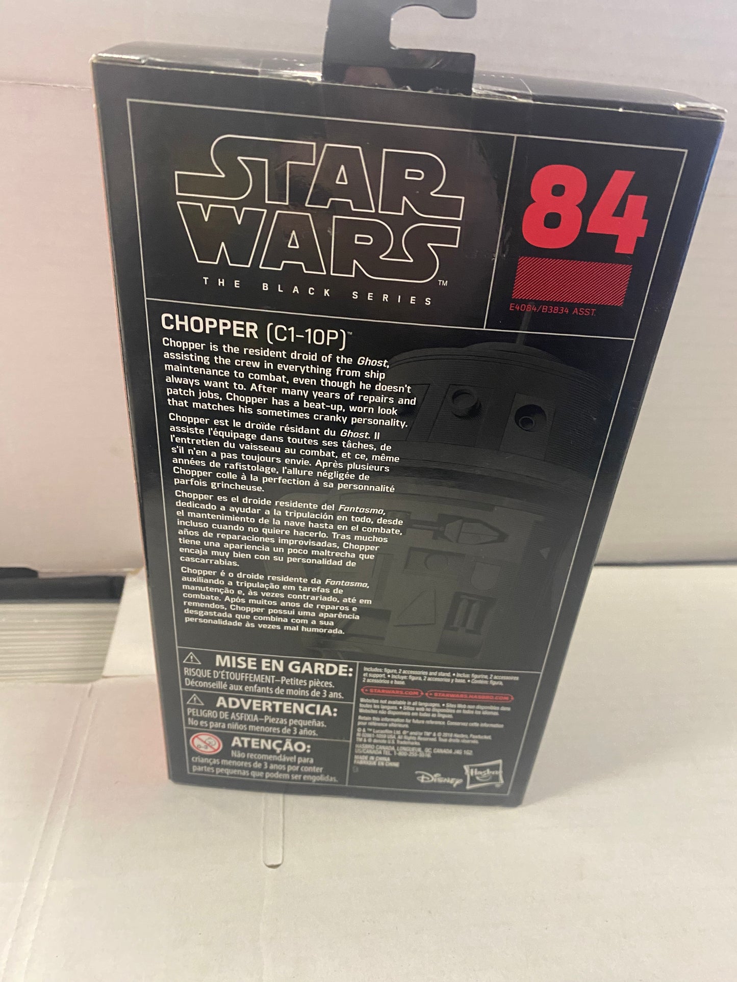 HASBRO STAR WARS THE BLACK SERIES CHOPPER C1-10P