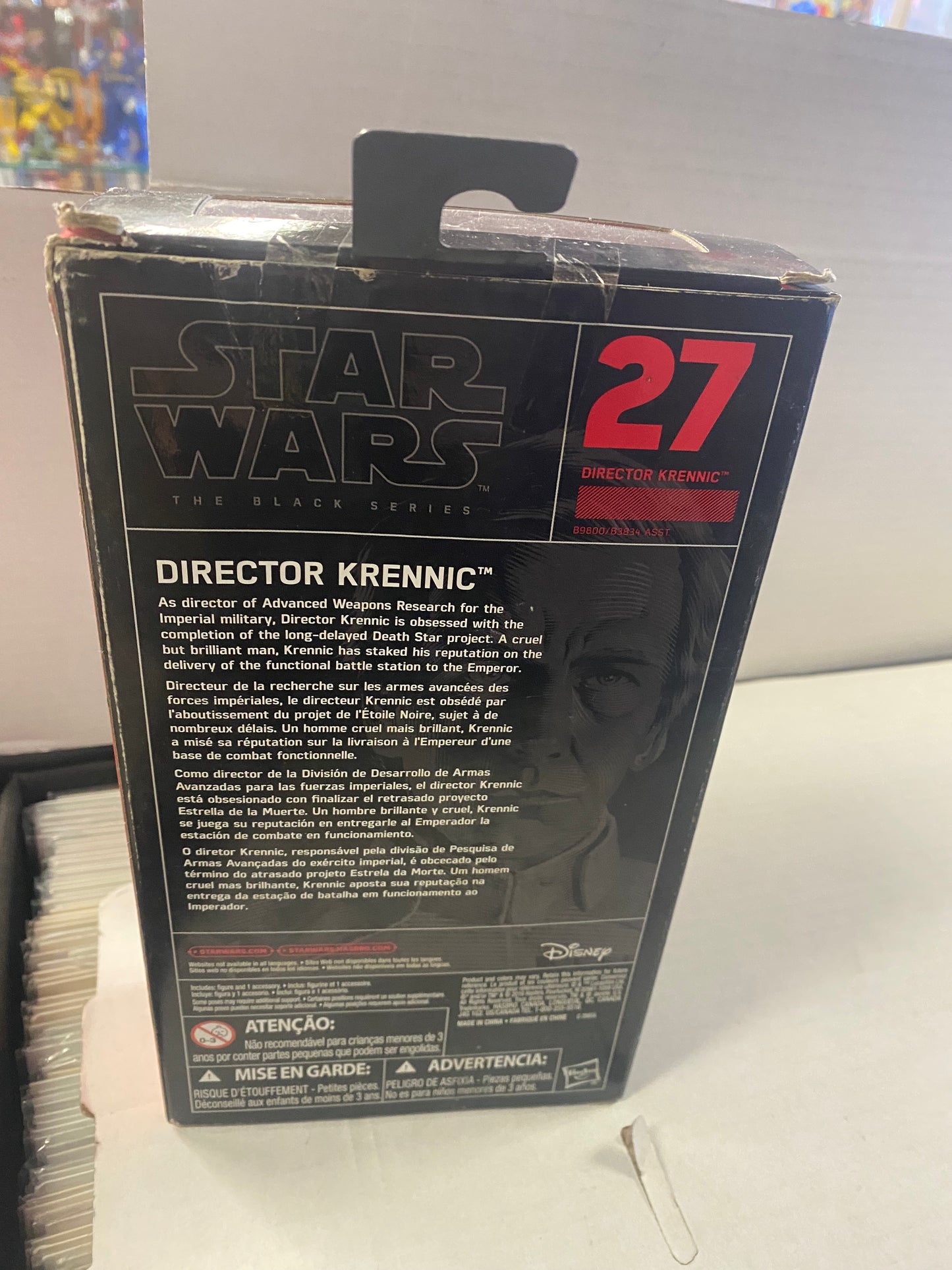 HASBRO STAR WARS THE BLACK SERIES DIRECTOR KRENNIC (2016)