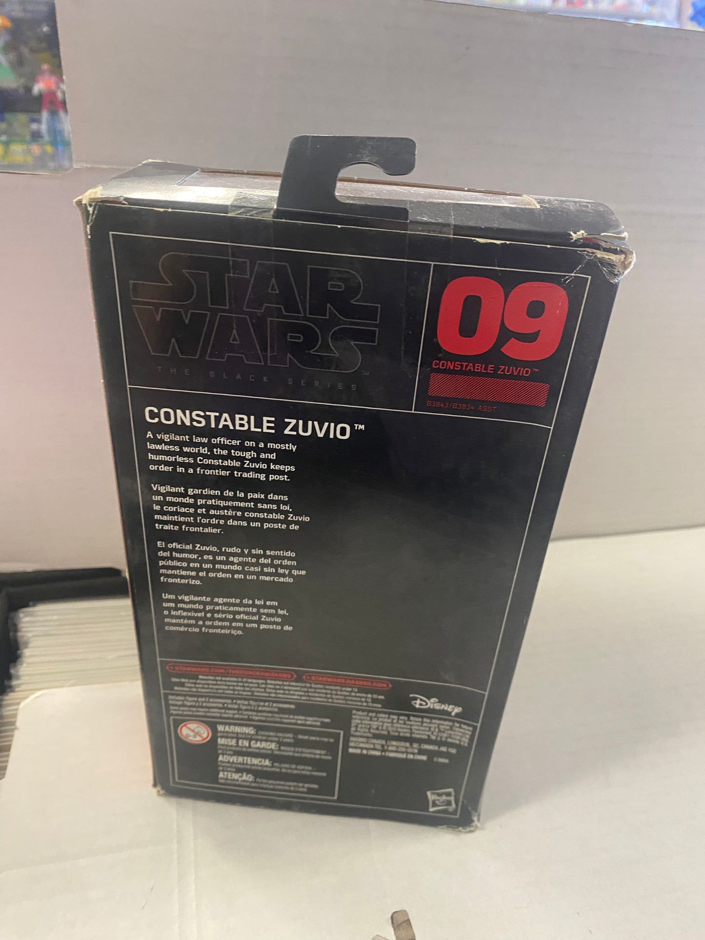 HASBRO STAR WARS THE BLACK SERIES CONSTABLE ZUVIO (2015)