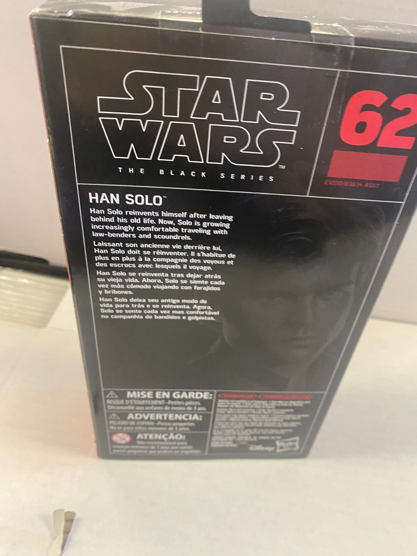 HASBRO STAR WARS THE BLACK SERIES HAN SOLO (2017)