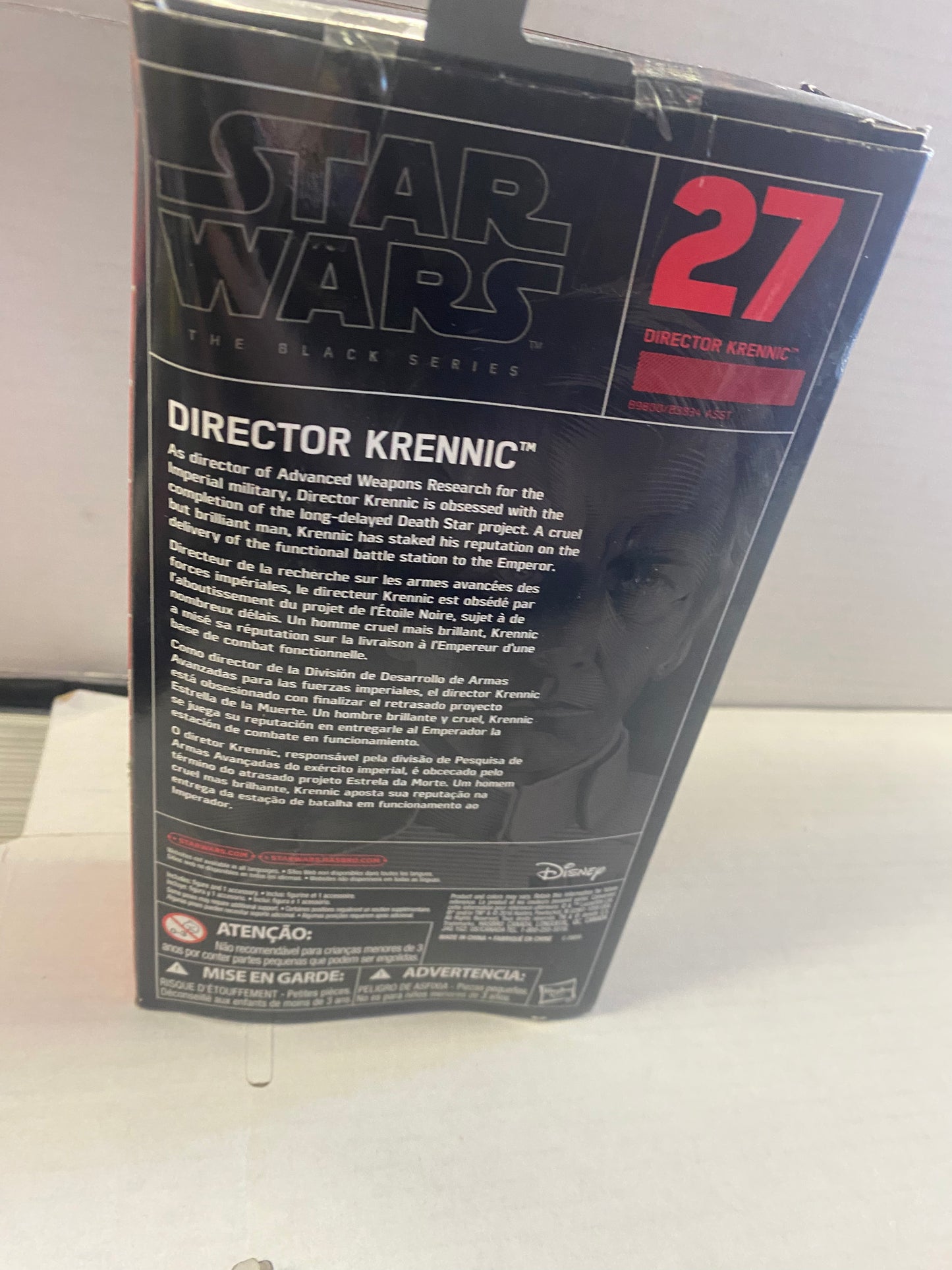 HASBRO STAR WARS THE BLACK SERIES DIRECTOR KRENNIC
