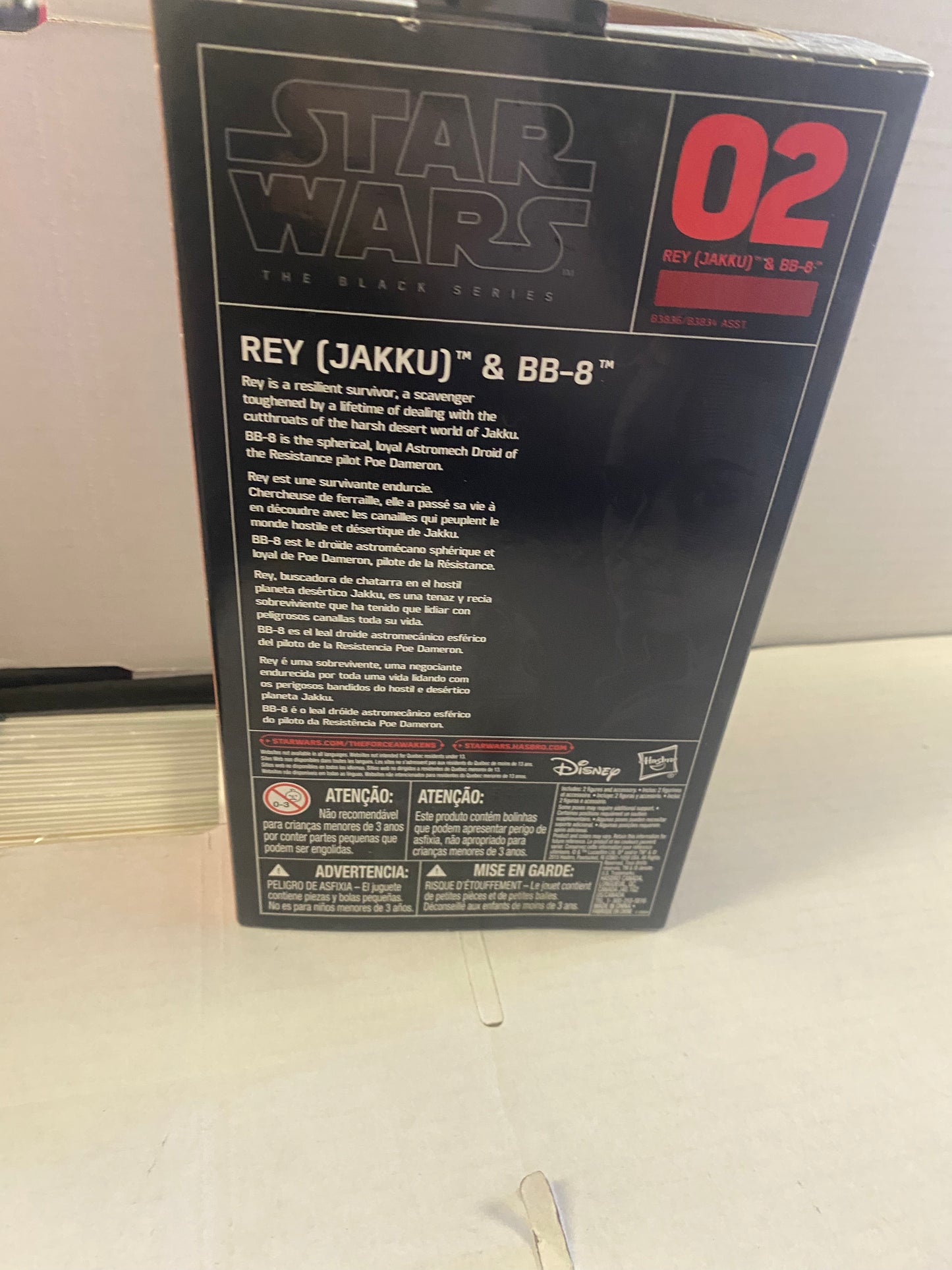 HASBRO STAR WARS THE BLACK SERIES JEY JAKKU AND BB-8