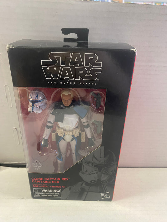 HASBRO STAR WARS THE BLACK SERIES CLONE CAPTAIN REX (2017)