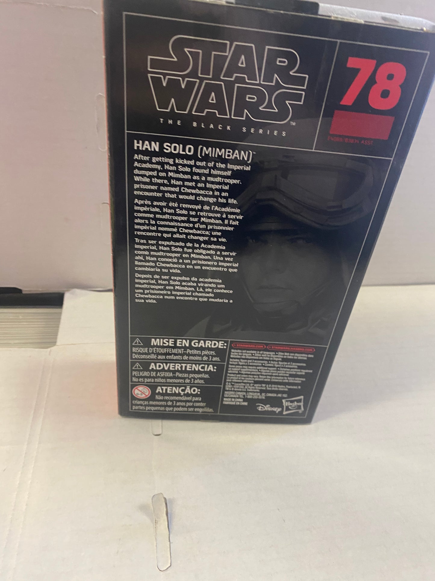 HASBRO STAR WARS THE BLACK SERIES HAN SOLO MIMBAN (2018)
