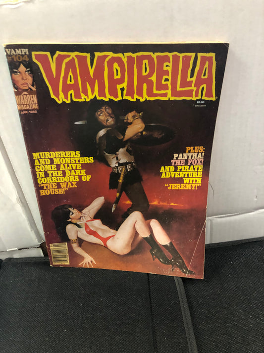 WARREN MAGAZINE VAMPIRELLA 104 (1982)