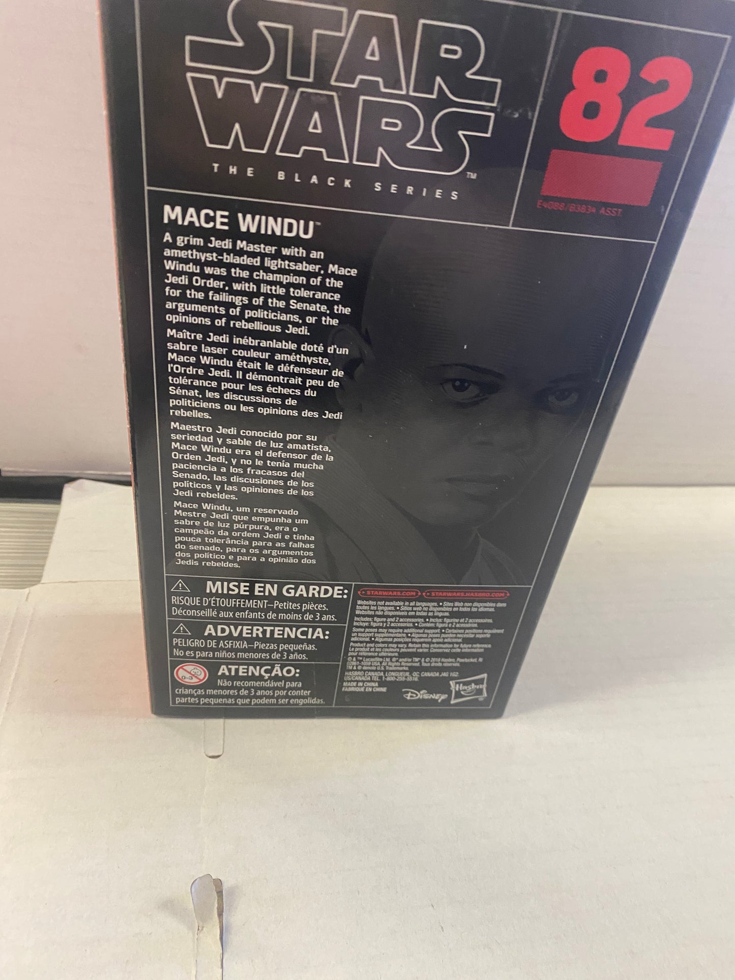 HASBRO STAR WARS THE BLACK SERIES MACE WINDU (2018)