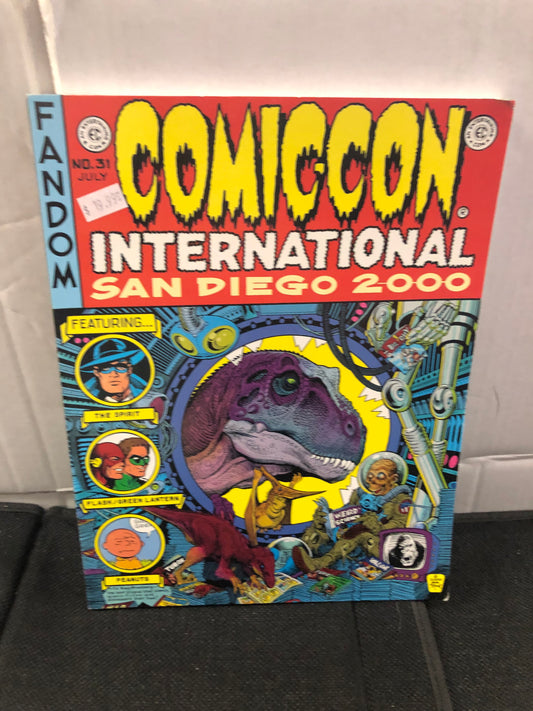 COMIC CON SAN DIEGO COMIC CON INTERNATIONAL SAN DIEGO SOUVENIR BOOK (2000)