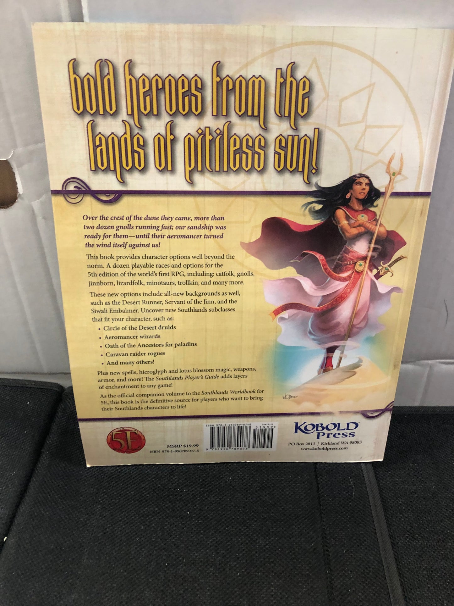 KOBOLD PRESS SOUTHLANDS PLAYERS GUIDE (2021) TPB TRADE