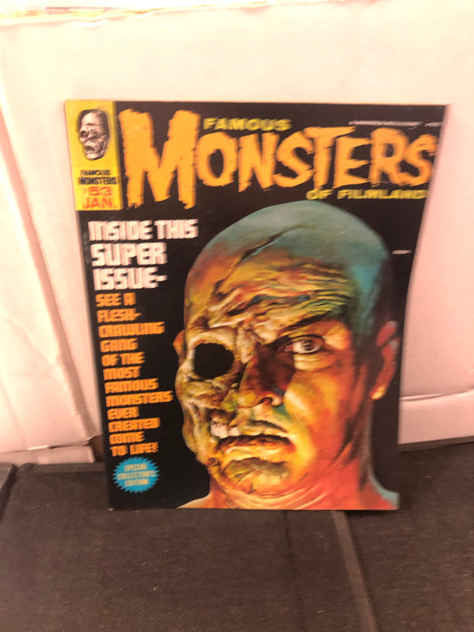 WARREN MAGAZINE FAMOUS MONSTERS OF FILMLAND 53(1969)