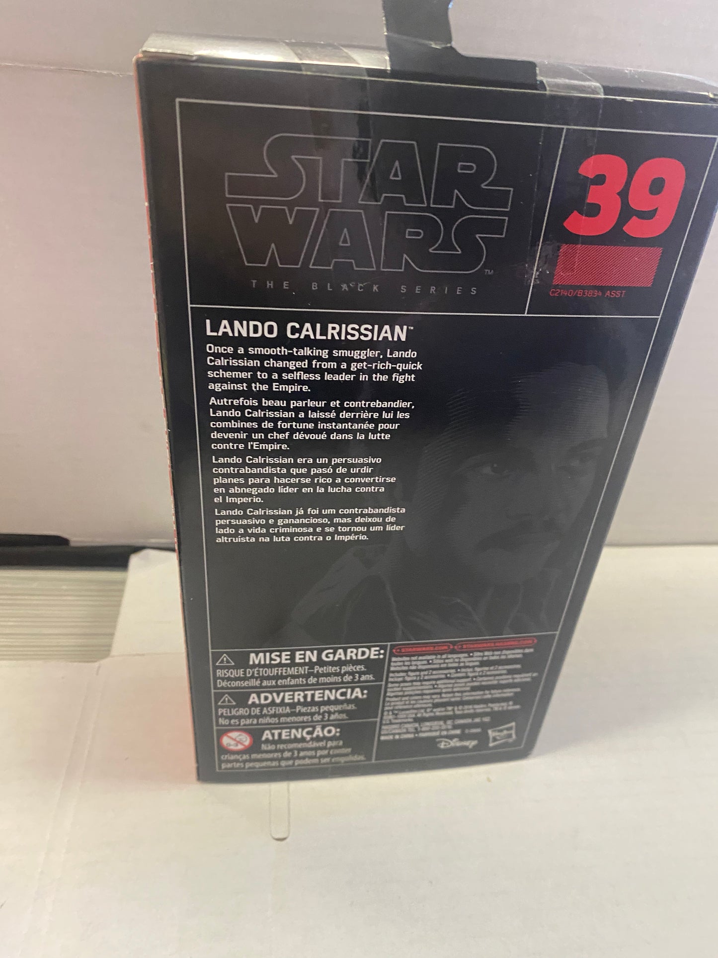 HASBRO STAR WARS THE BLACK SERIES LANDO CALRISSIAN (2016)