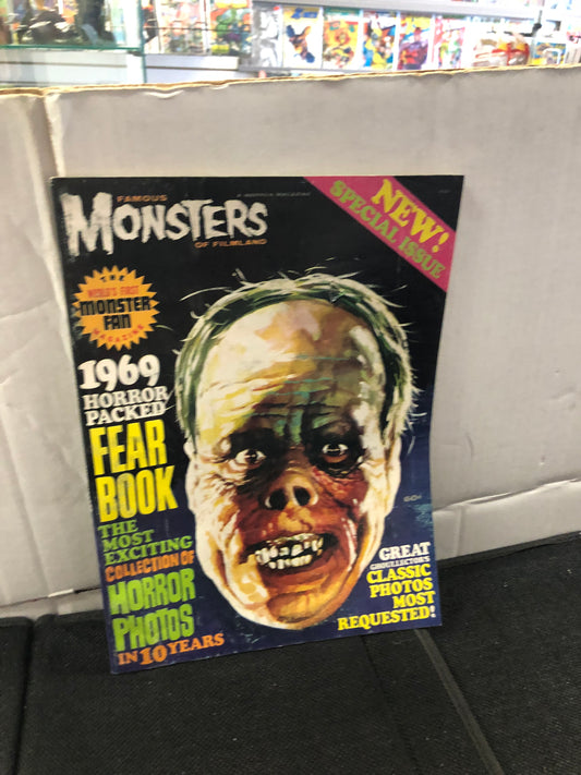 WARREN MAGAZINE FAMOUS MONSTERS OF FILMLAND 1969 YEARBOOK (1969)