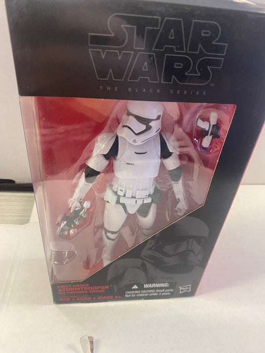 HASBRO STAR WARS THE BLACK SERIES  FIRST ORDER STORMTROOPER (2015)
