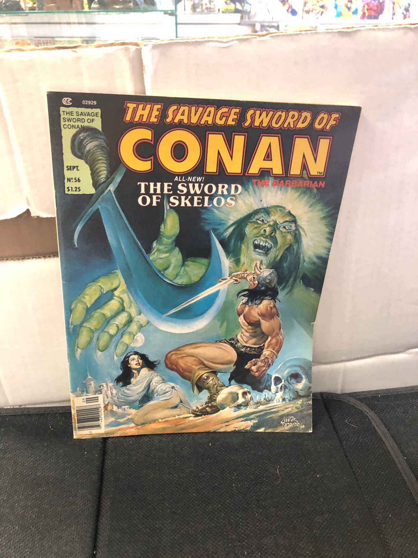 CONAN THE SAVAGE SWORD OF CONAN 56 (1980)