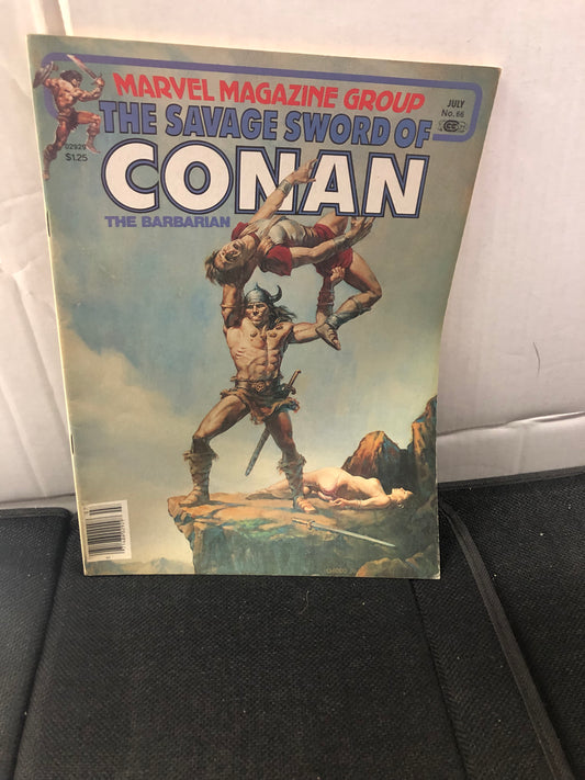 MARVEL COMICS THE SAVAGE SWORD OF CONAN 66 (1981)