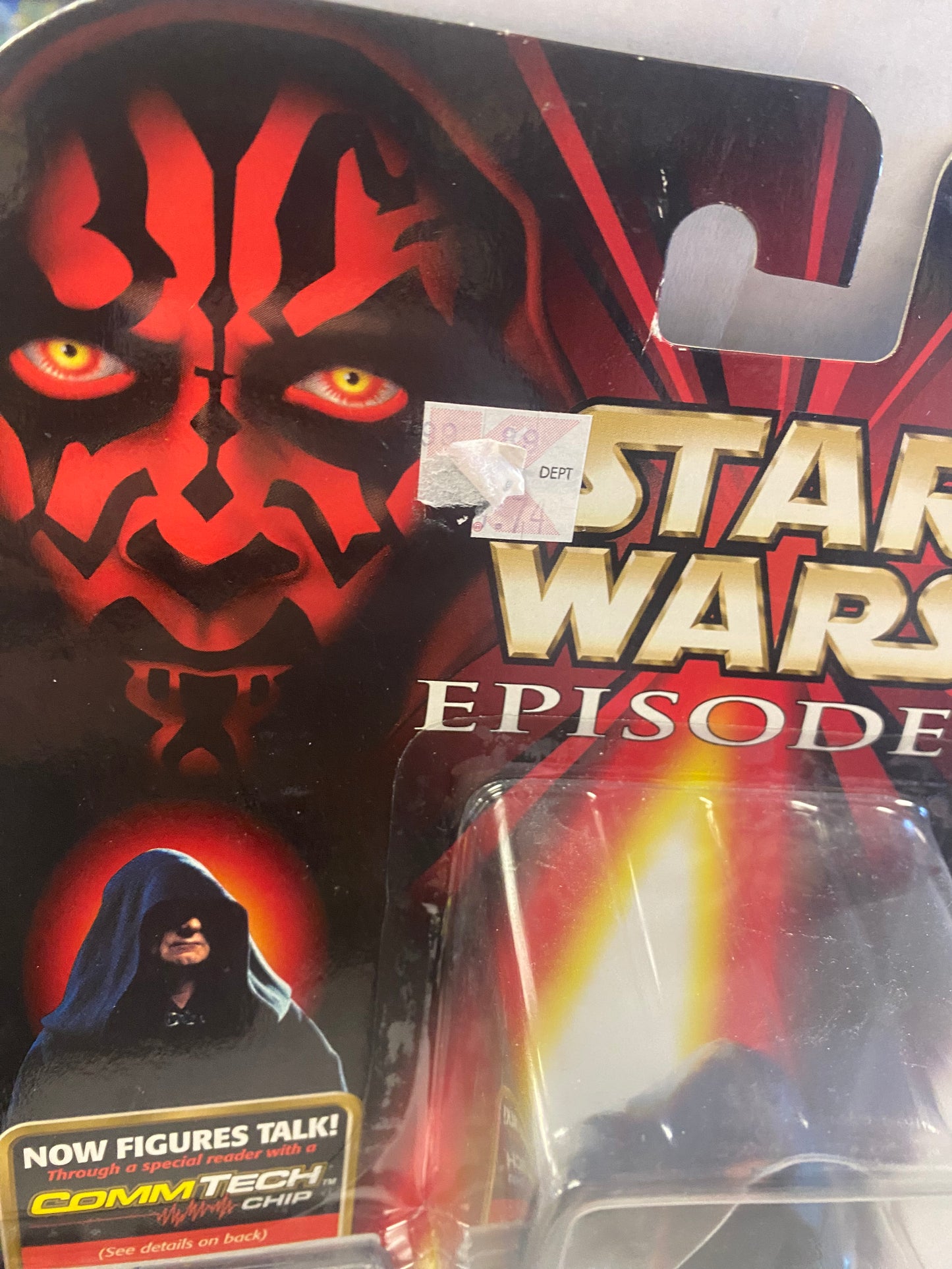 HASBRO STAR WARS EPISODE 1 DARTH SIDIOUS (1998)
