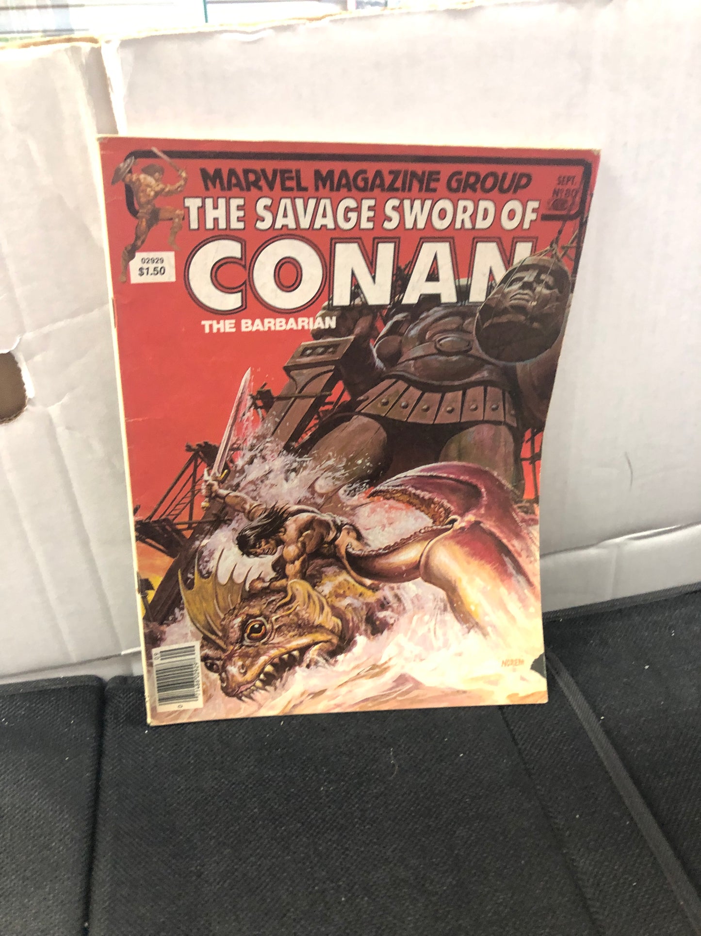 MARVEL COMICS THE SAVAGE SWORD OF CONAN 80 (1982)