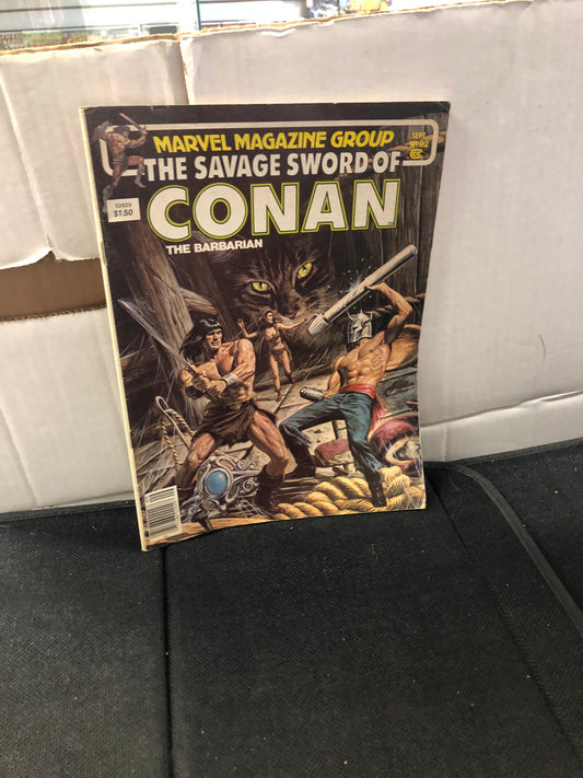 MARVEL COMICS THE SAVAGE SWORD OF CONAN 92 (1983)