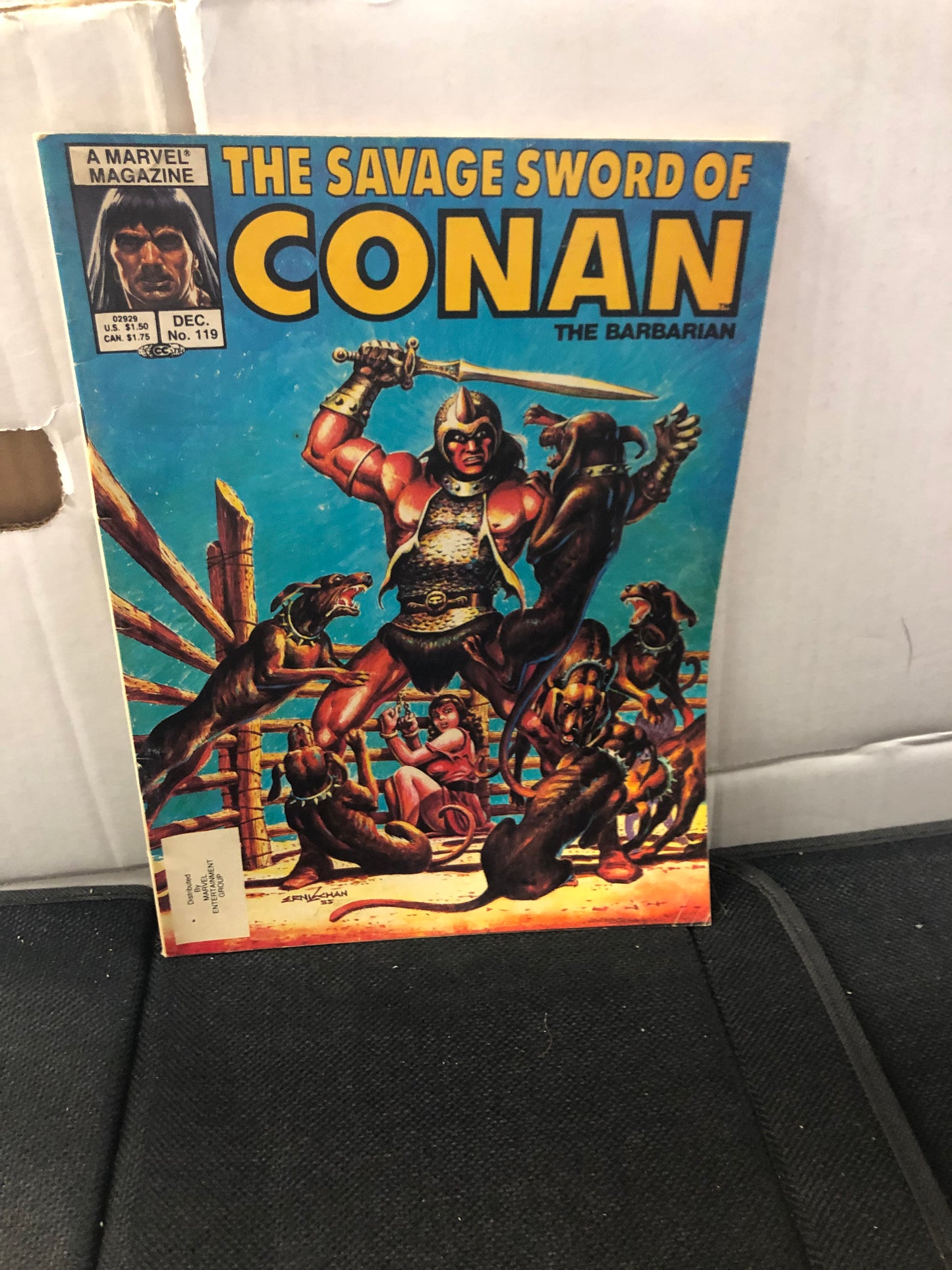 MARVEL COMICS THE SAVAGE SWORD OF CONAN 119 (1985)