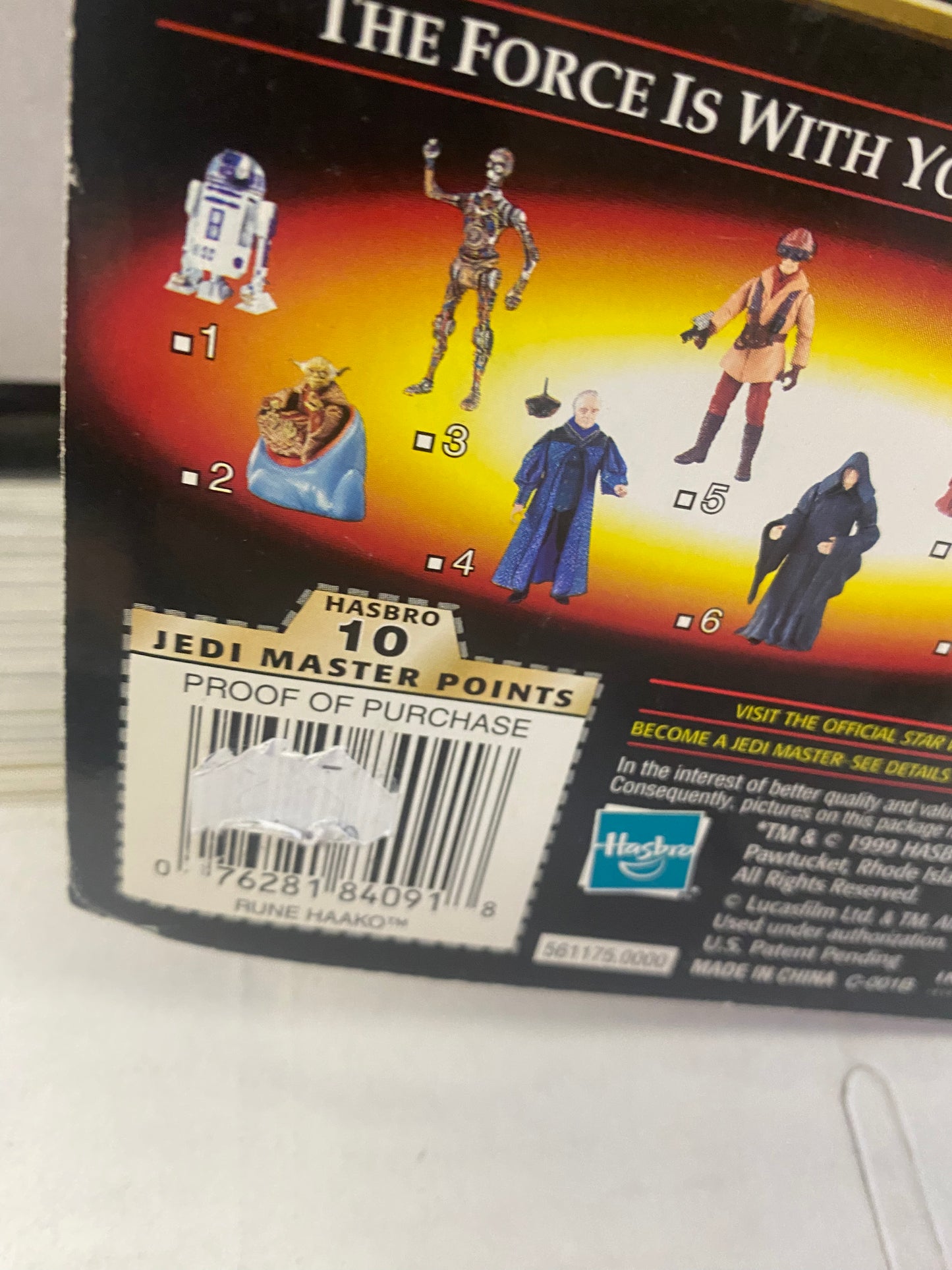 HASBRO STAR WARS EPISODE 1 RUNE HAAKO (1999)