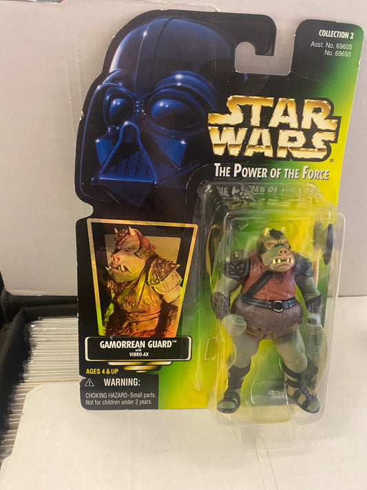 KENNER (1997) STAR WARS THE POWER OF THE FORCE GAMORREAN GUARD