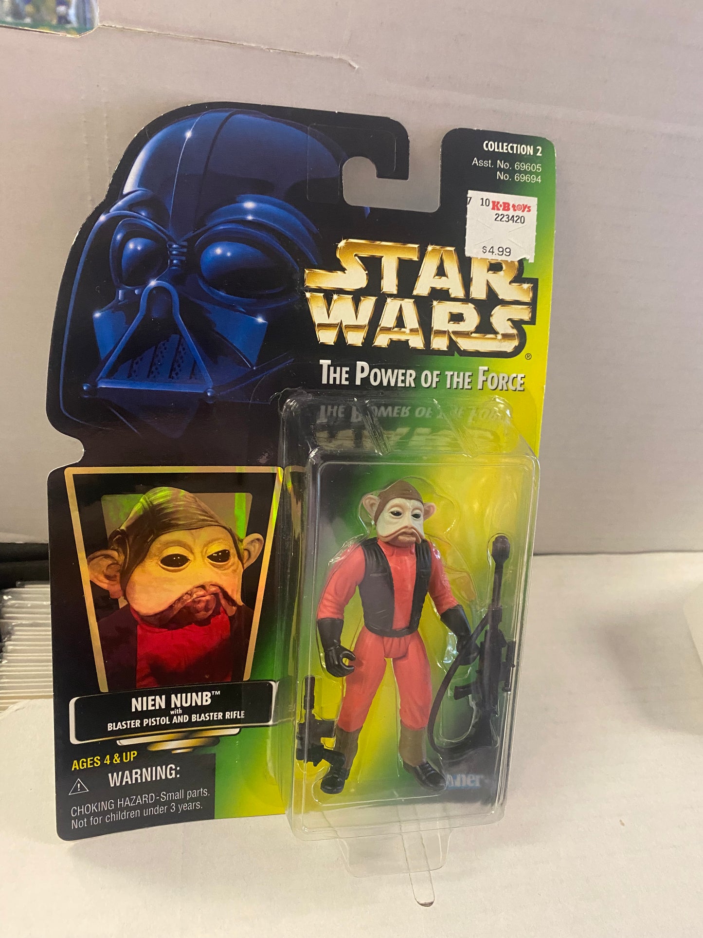 KENNER (1997) STAR WARS THE POWER OF THE FORCE NIEN NUNB