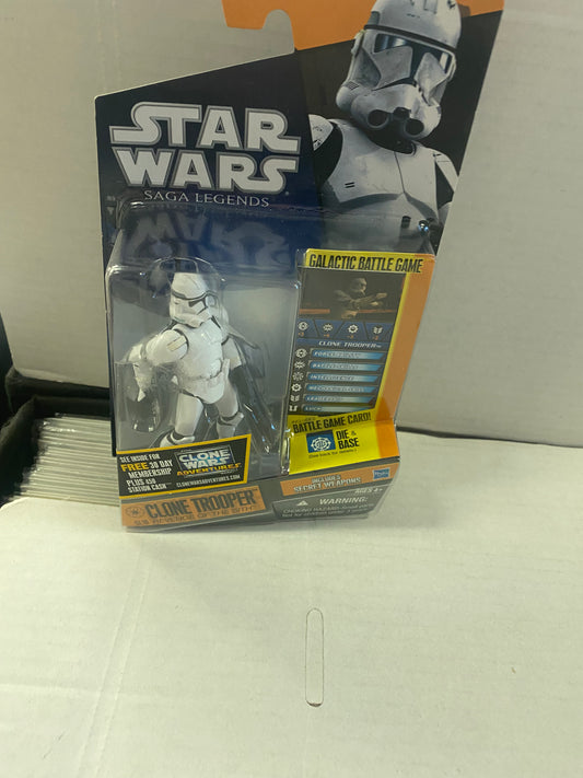 HASBRO STAR WARS THE CLONE WARS ADVENTURES CLONE TROOPER REVENGE OF THE SITH (2010)