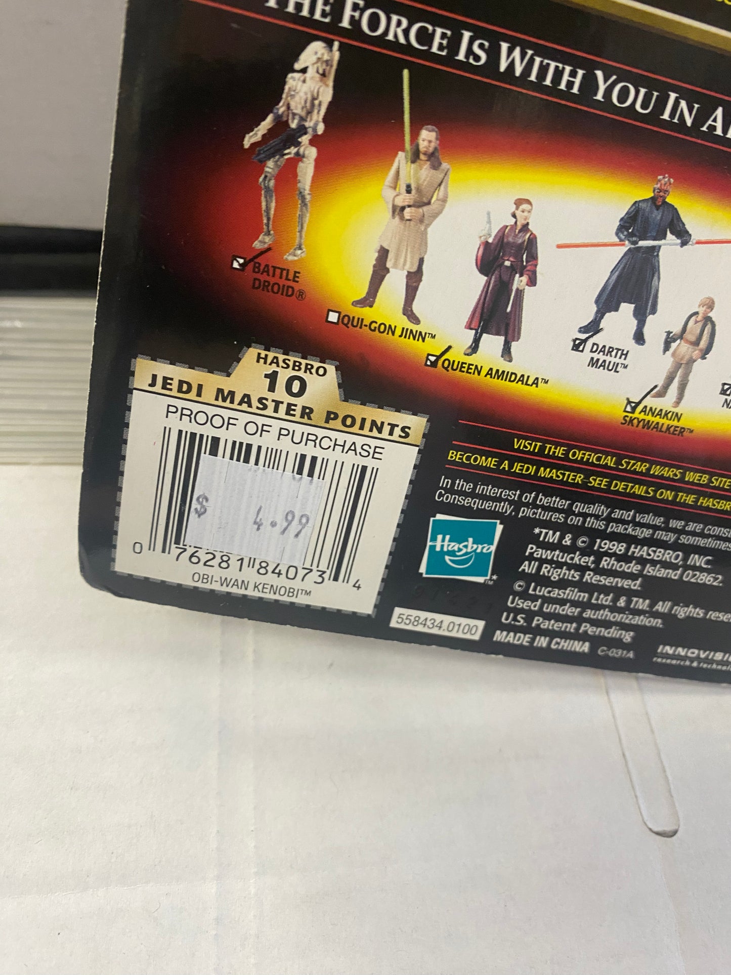 HASBRO STAR WARS EPISODE 1 OBI-WAN KENOBI (1998)