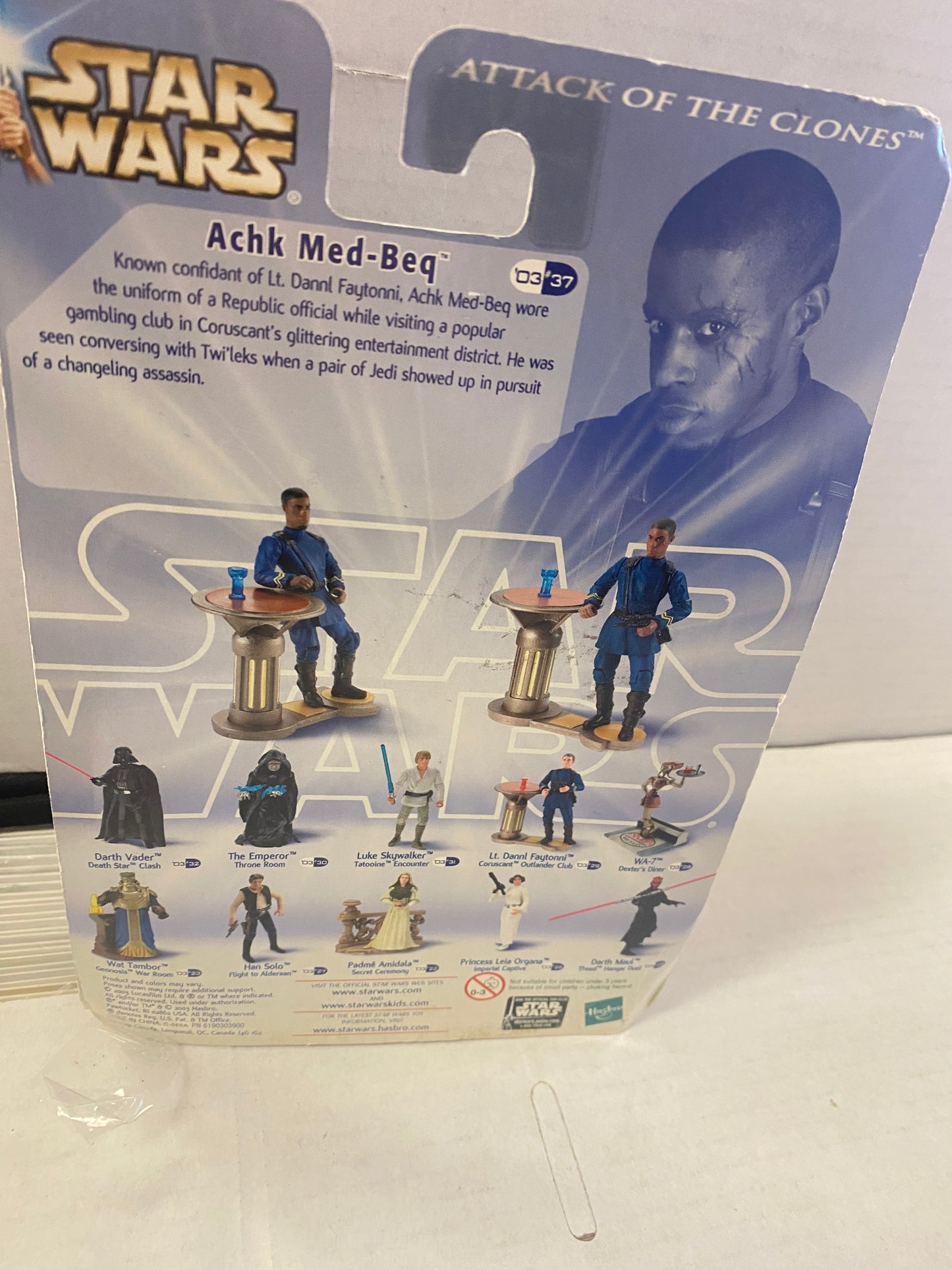 HASBRO (2003) ACHK MED-BEQ ATTACK OF THE CLONES