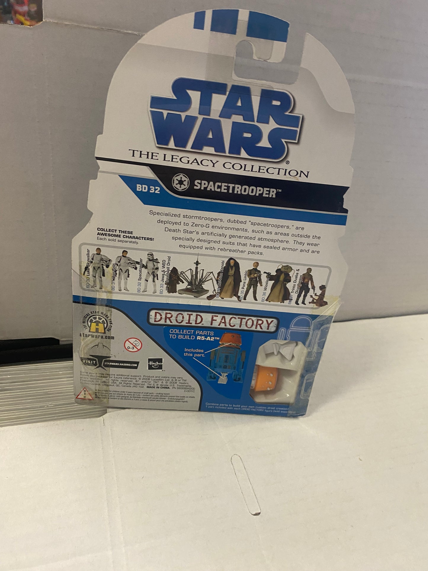 HASBRO STAR WARS THE LEGACY COLLECTION SPACETROOPER
