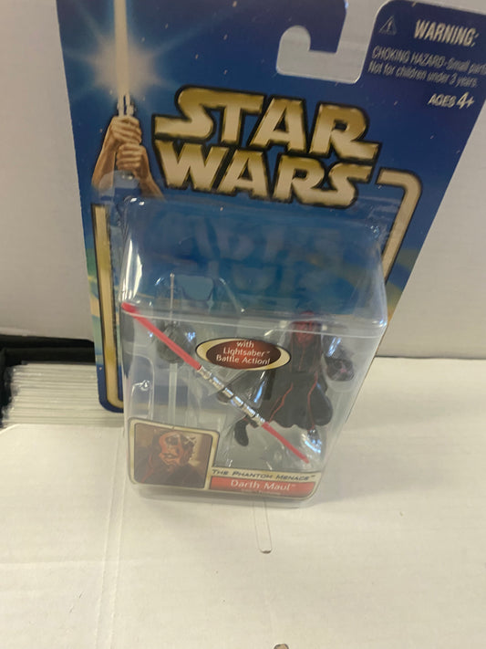 HASBRO STAR WARS THE PHANTOM MENACE DARTH MAUL (2002)