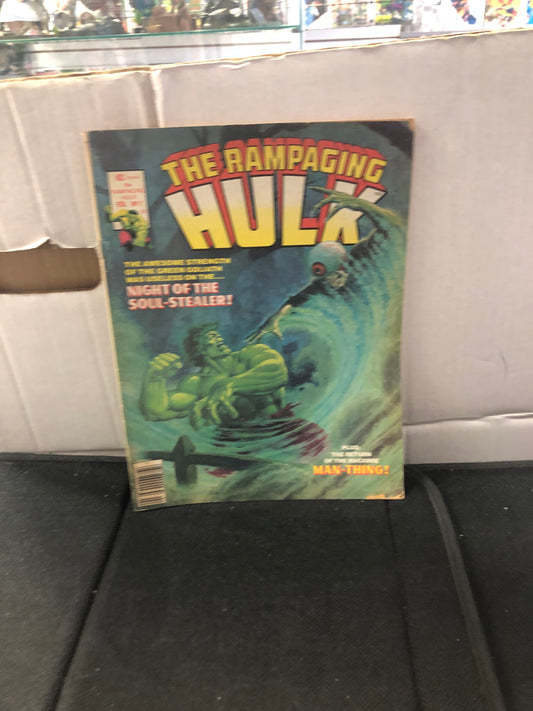 MARVEL COMICS THE RAMPAGING HULK 7 (1977)