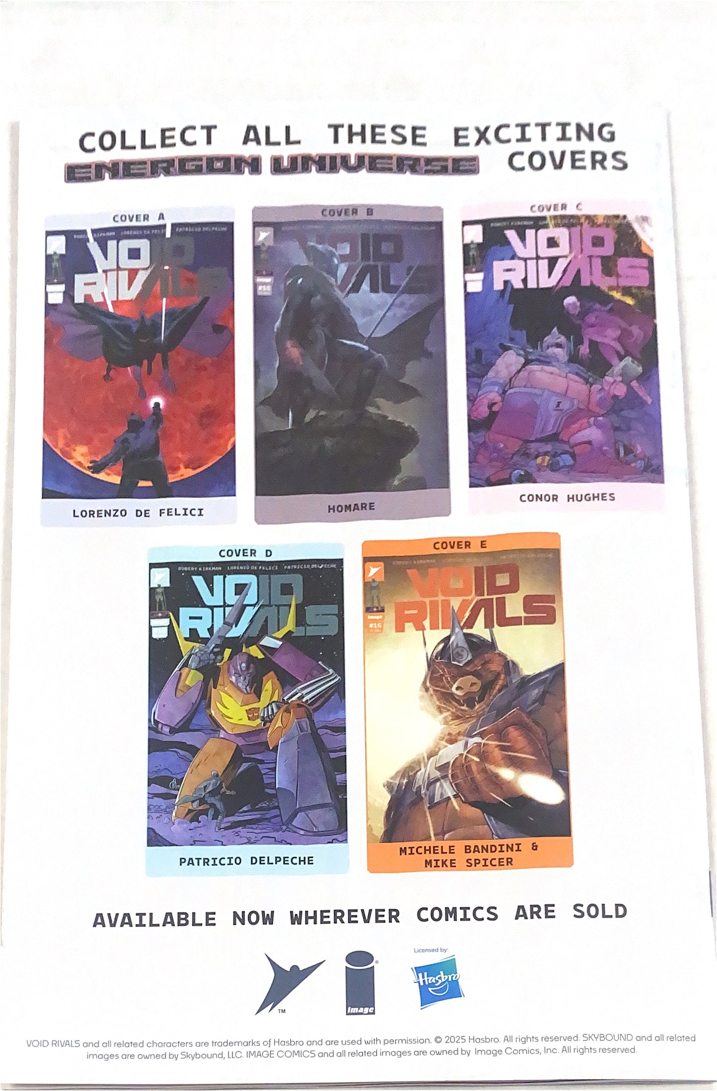 IMAGE COMICS VOID RIVALS #16