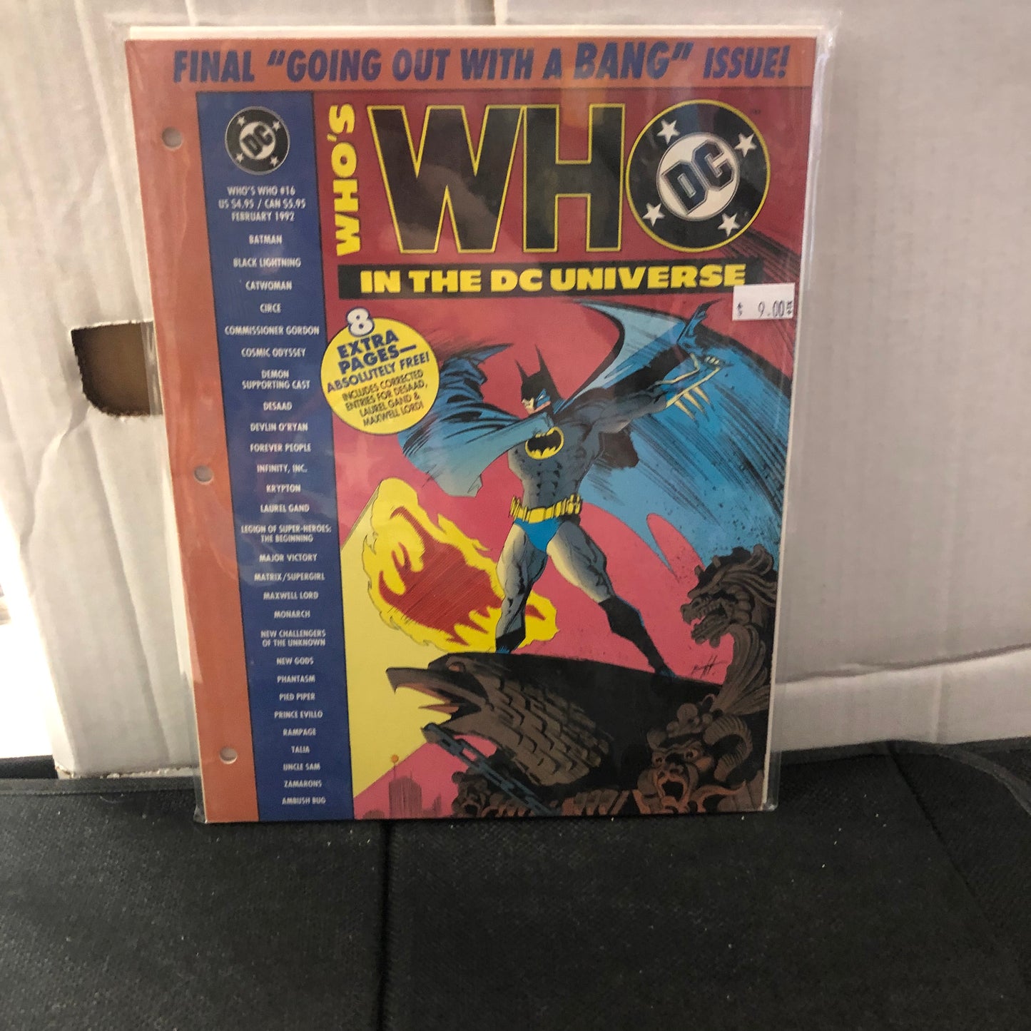 DC COMICS WHOS WHO 16 1992