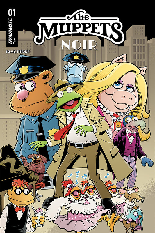 DYNAMITE MUPPETS NOIR #1 CVR A ROGER LANGRIDGE