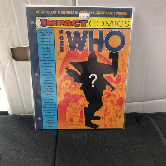 IMPACT COMICS IMPACT COMICS WHOS WHO 2 (1991)