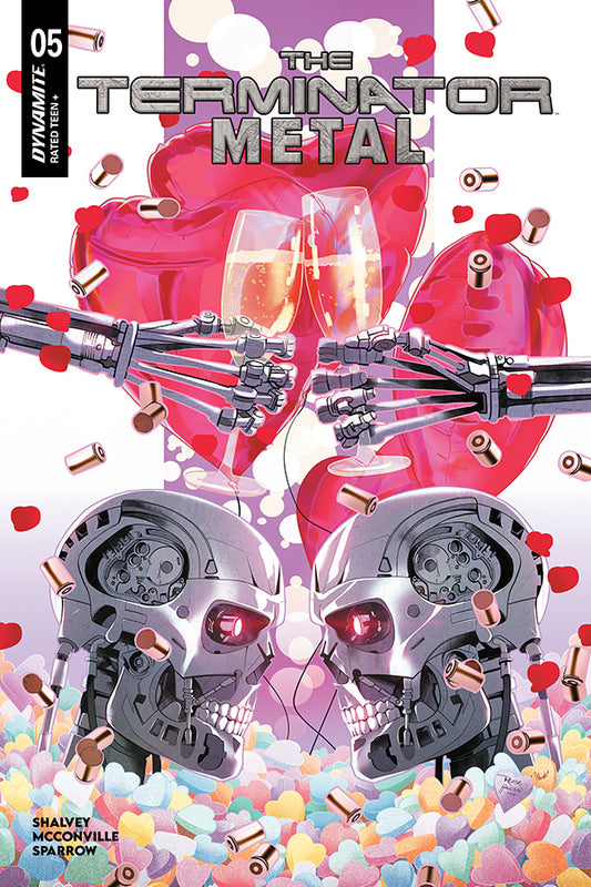 DYNAMITE TERMINATOR METAL #5 CVR D REESE HANNIGAN VAR