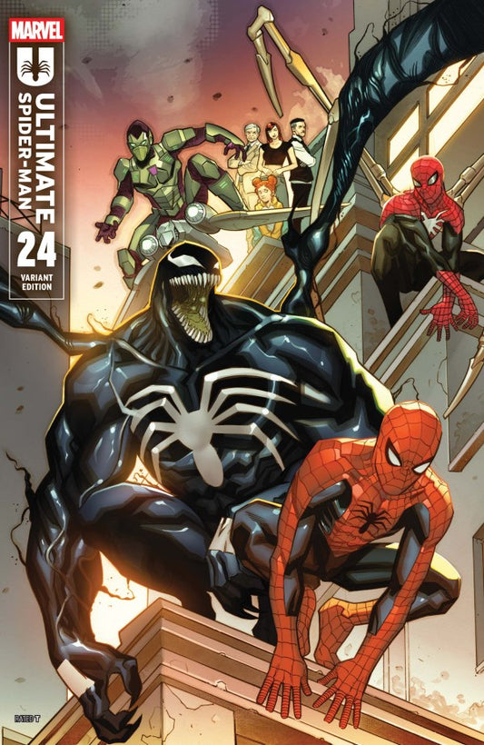 MARVEL ULTIMATE SPIDER-MAN #24 DAVID MESSINA HEROES VARIANT