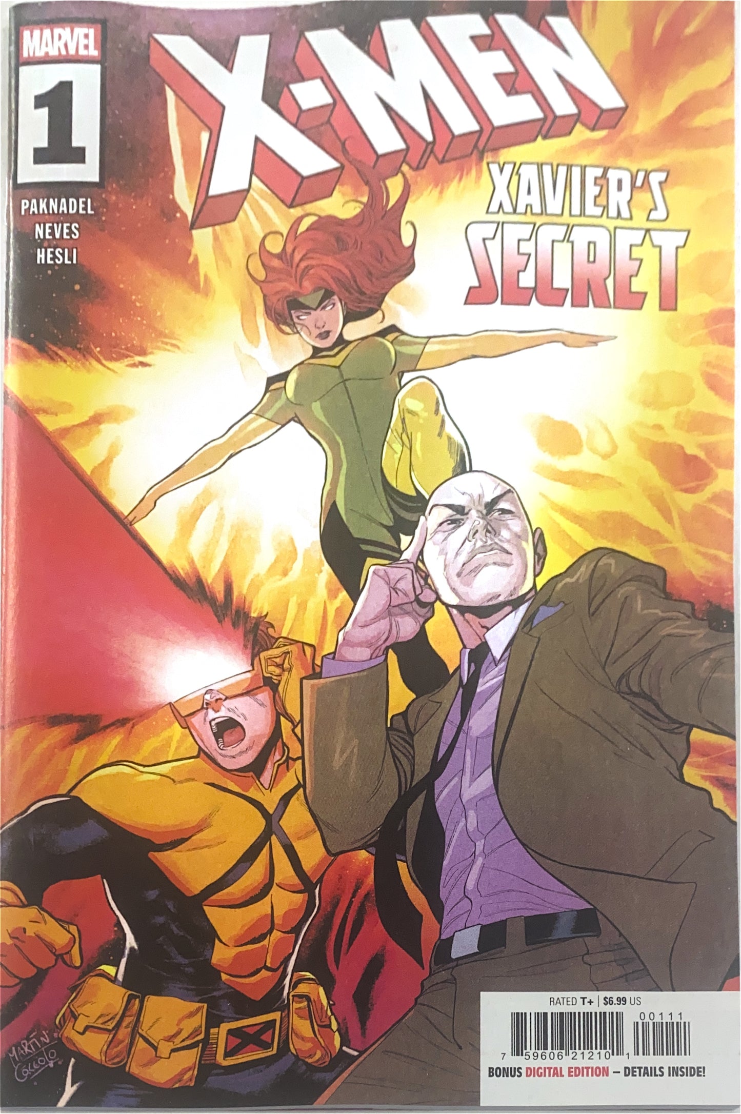 MARVEL COMICS X-MEN XAVIER’S SECRET #1