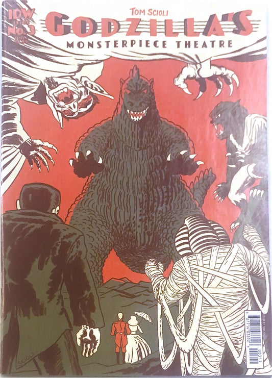 IDW PUBLISHING GODZILLA MONSTERPIECE THEATRE #3