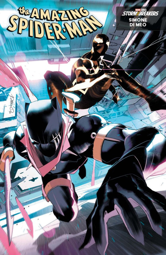 MARVEL AMAZING SPIDER-MAN #22 SIMONE DI MEO BLACK PANTHER VARIANT