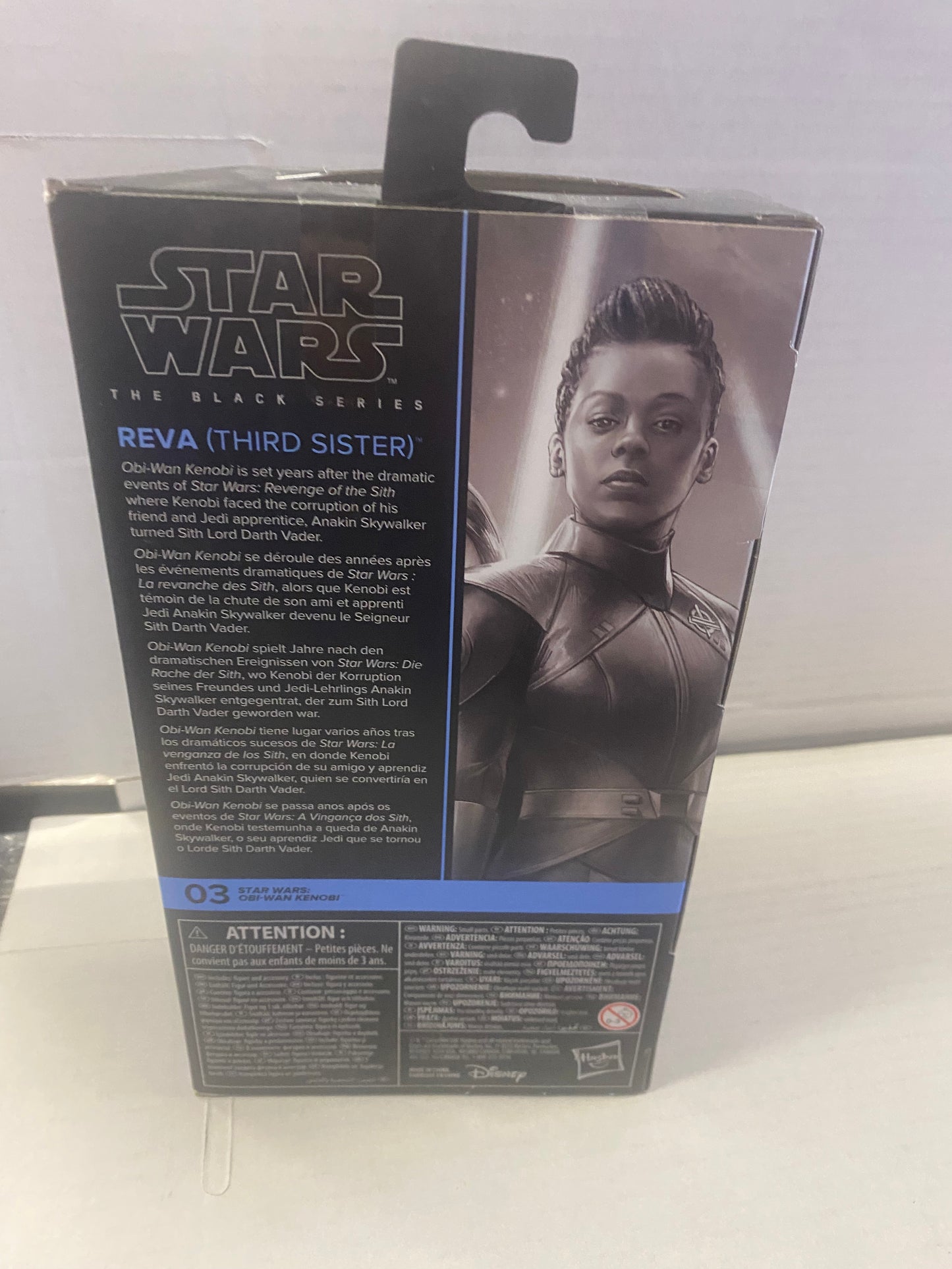 HASBRO STAR WARS THE BLACK SERIES STAR WARS OBI-WAN KENOBI REVA THIRD SISTER (2022)