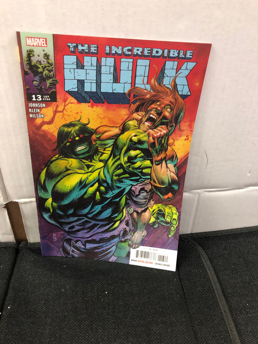 MARVEL COMICS THE INCREDIBLE HULK 13