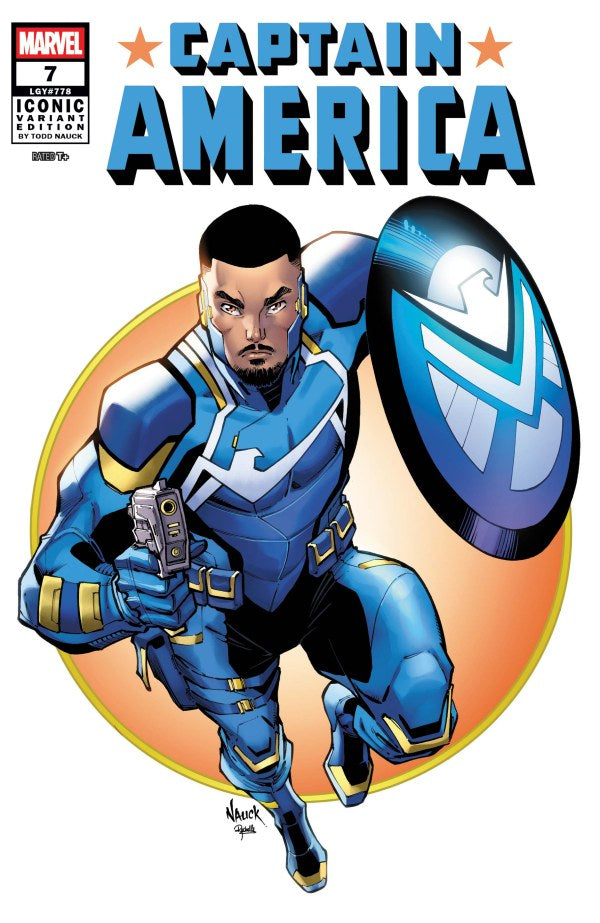 CAPTAIN AMERICA #7 TODD NAUCK ICONIC VARIANT