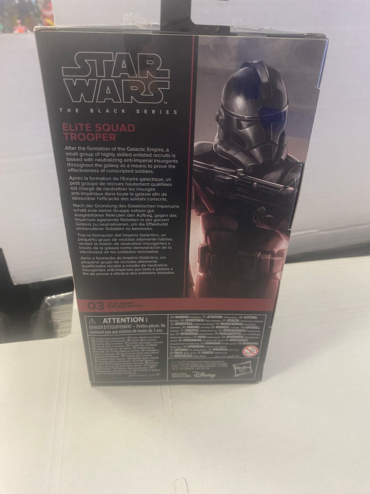 HASBRO STAR WARS THE BLACK SERIES STAR WARS THE BAD BATCH ELITE SQUAD TROOPER (2021)