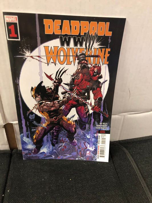 MARVEL COMICS DEADPOOL/WOLVERINE WW3 1 SECOND PRINTING