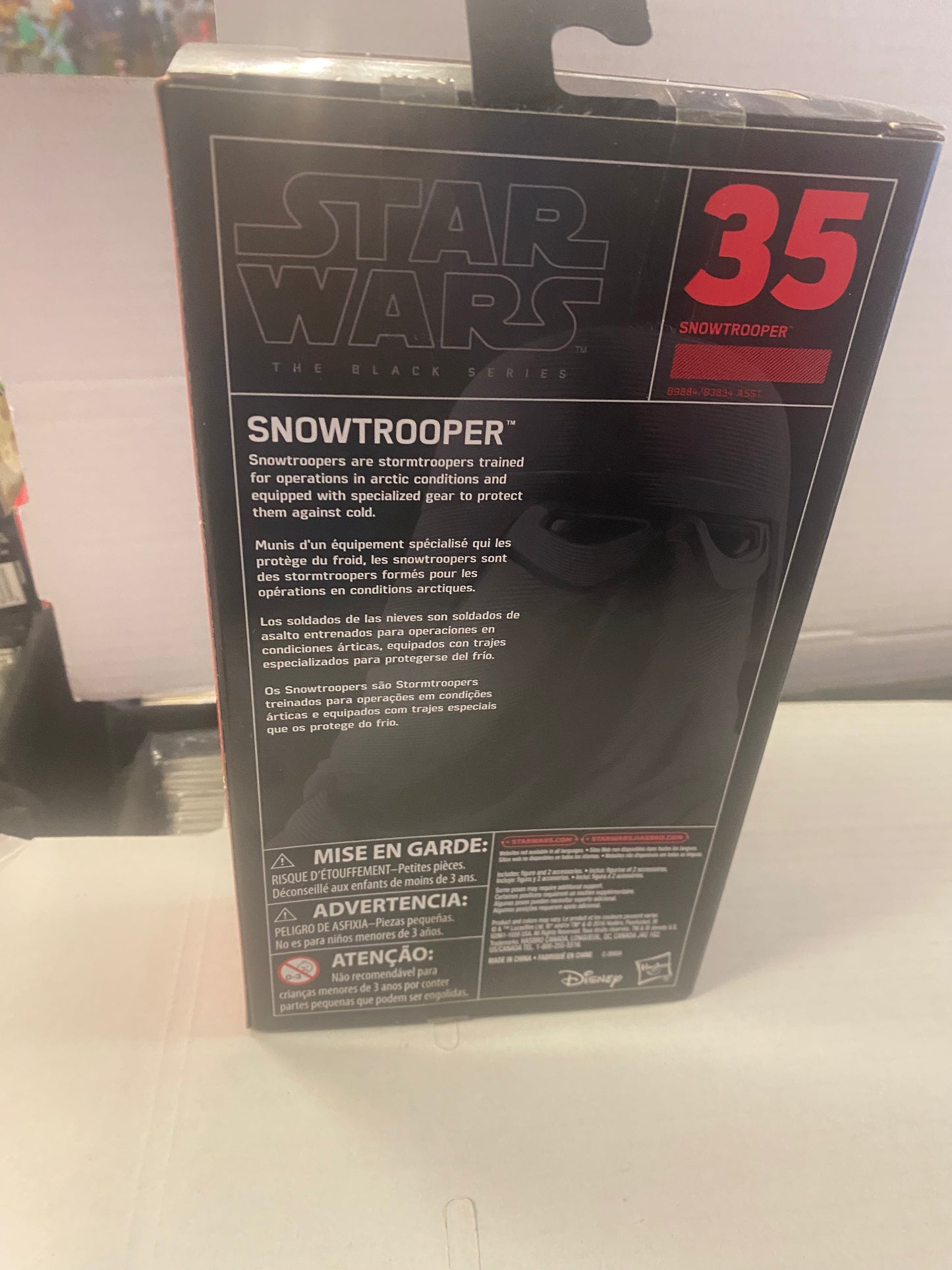 HASBRO STAR WARS THE BLACK SERIES SNOWTROOPER (2016)