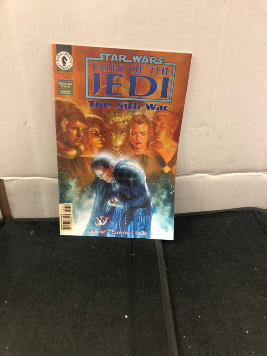 DARK HORSE COMICS STAR WARS TALES OF THE JEDI THE SITH WAR 6